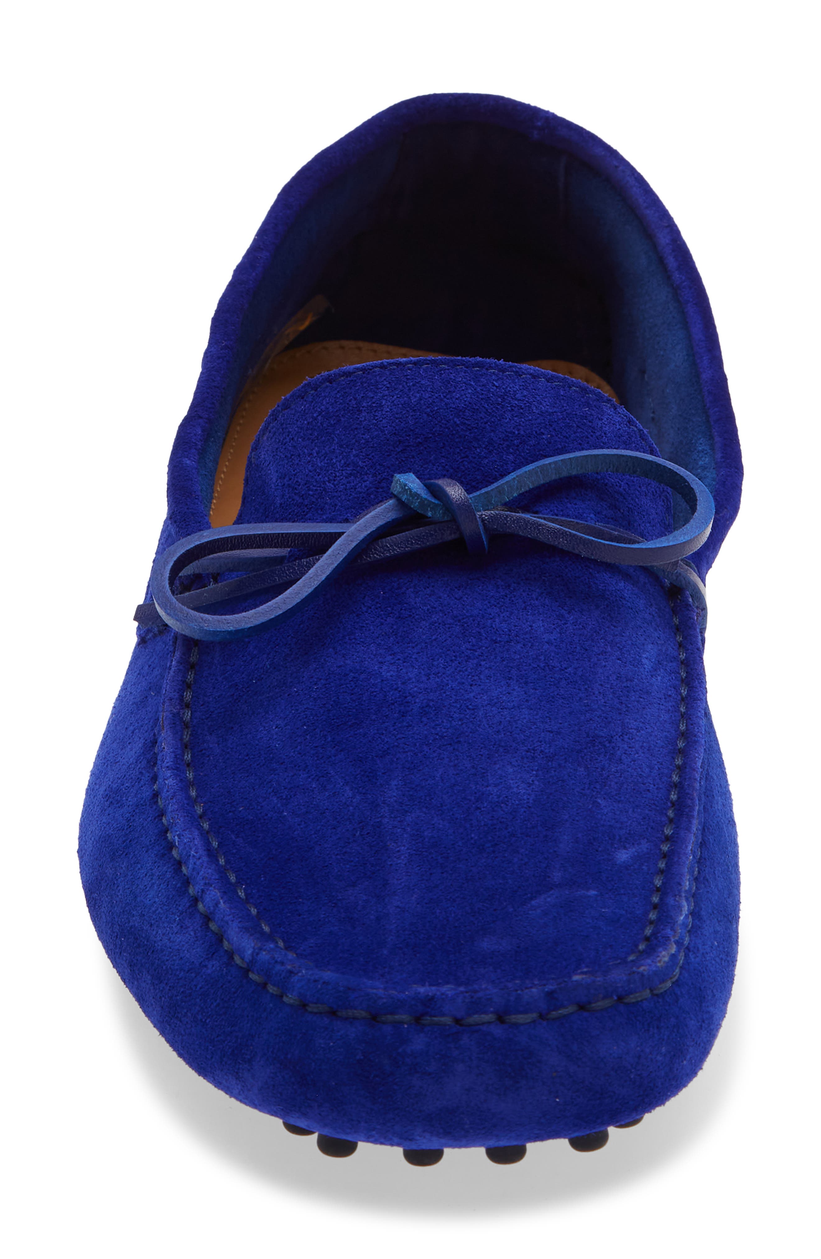 Suede Driving Shoe, Alternate, color, ELECTRIC PURPLE