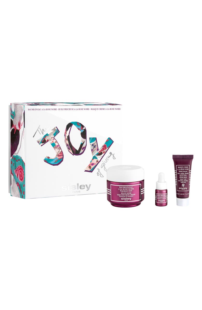 Sisley Paris Black Rose Skin Infusion Cream Set, Main, color, 