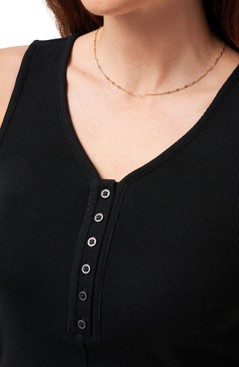 TravisMathew Cloud Sunshine Rib Tank, Alternate, color, Black