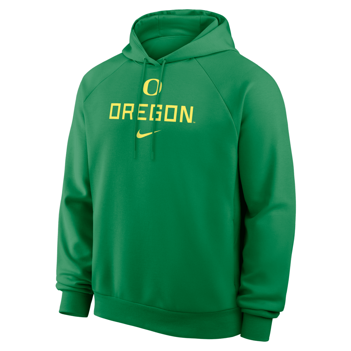Nike Men's Nike Green Oregon Ducks Premium Performance Raglan Dri-FIT ...