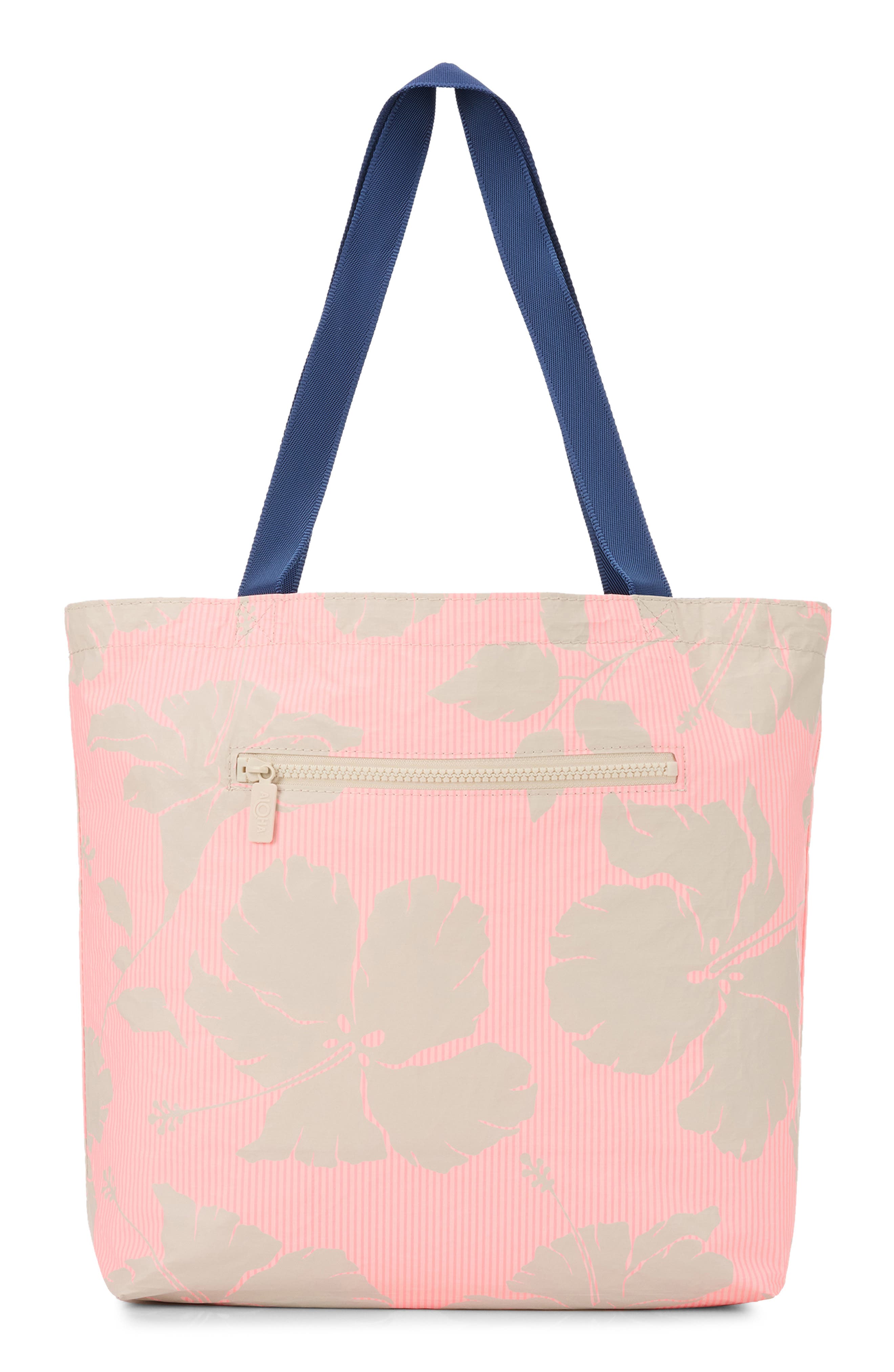 Aloha Collection Salina Reversible Water Resistant Tyvek<sup>®</sup> Tote, Alternate, color, Navy