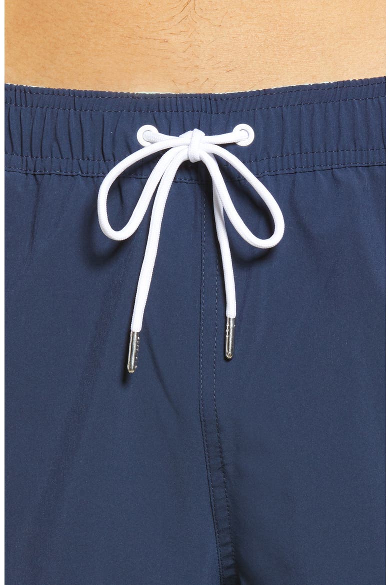 Solid Swim Trunks, Alternate, color, STARRY SKY