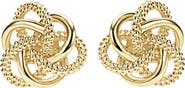 LAGOS Love Knot 18k Gold Stud Earrings