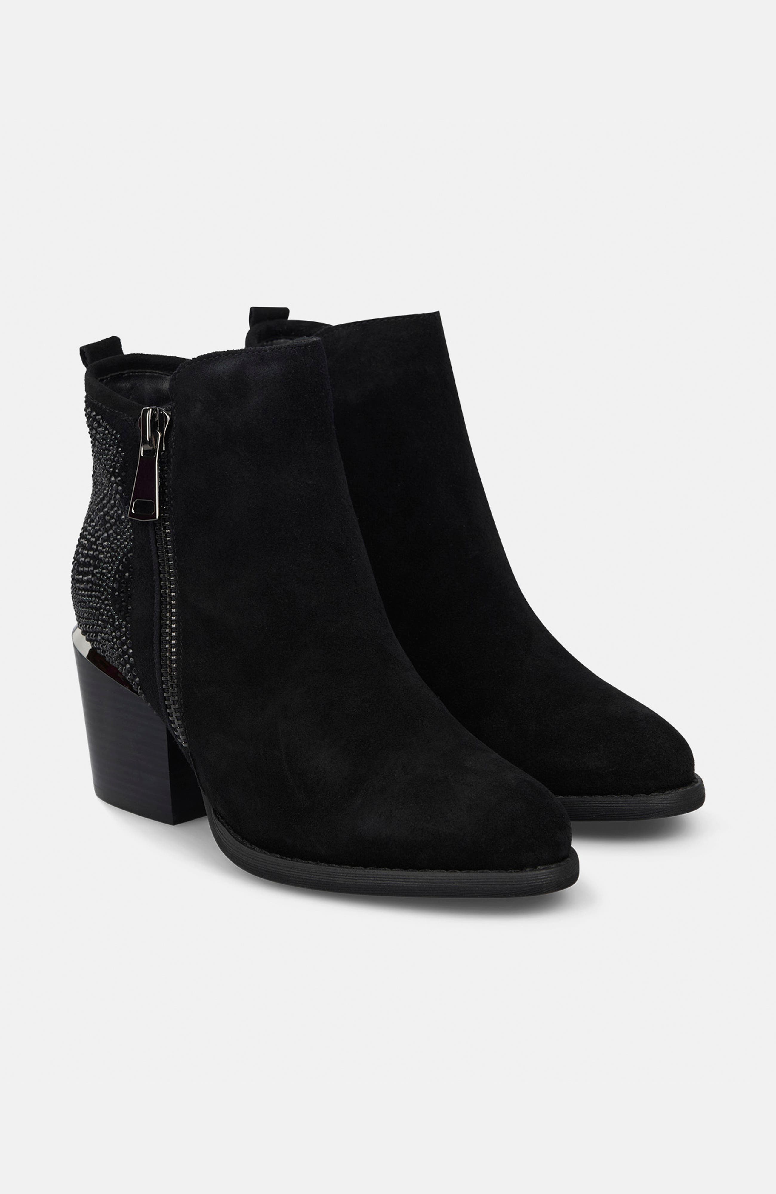 Detail Bootie, Main, color, Black