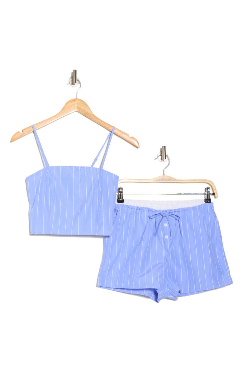 Madden Girl Two-Piece Sleeveless Tank Top & Shorts Set, Alternate, color,