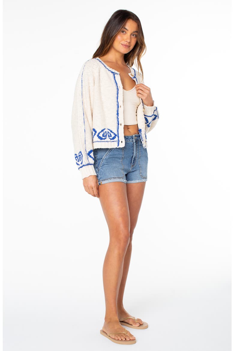 Jovie Cotton Blend Cardigan, Alternate, color, DEW