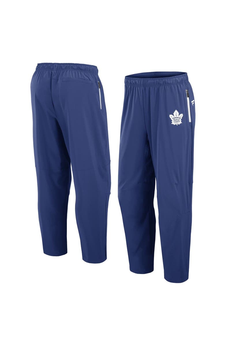 FANATICS Men's Fanatics Blue Toronto Maple Leafs Authentic Pro Rink Pants, Alternate, color, Blue