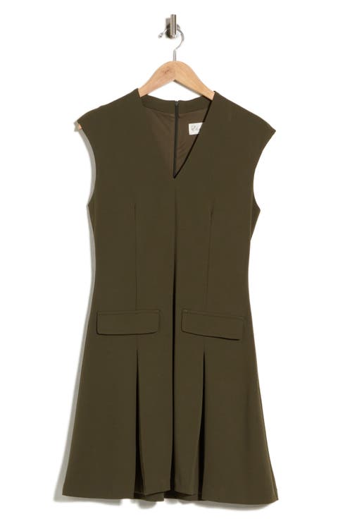 Cap Sleeve Fit & Flare Dress