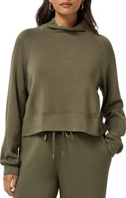 TravisMathew Skyloft Soft Funnel Neck Sweatshirt