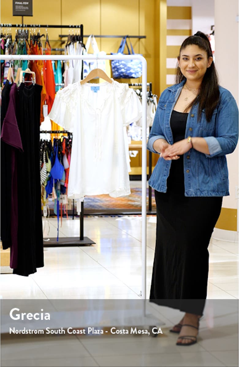 Flutter Sleeve Top, sales video thumbnail