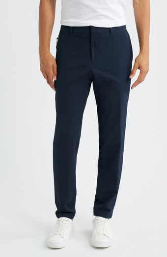 Genius Slim Fit Flat Front Twill Pants