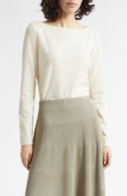 Emporio Armani Jacquard Jersey Top