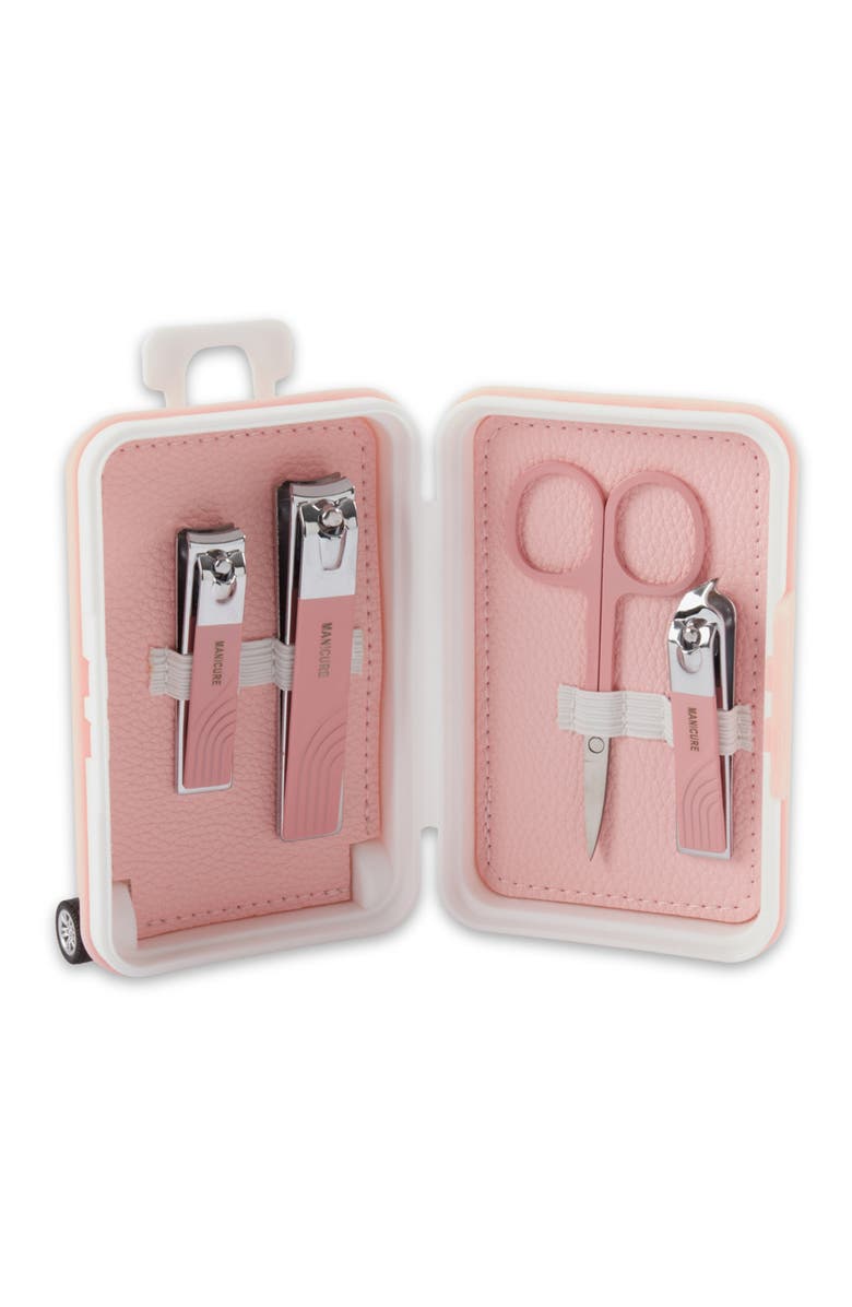Bey-Berk Valise Manicure Set, Main, color, Multi Color
