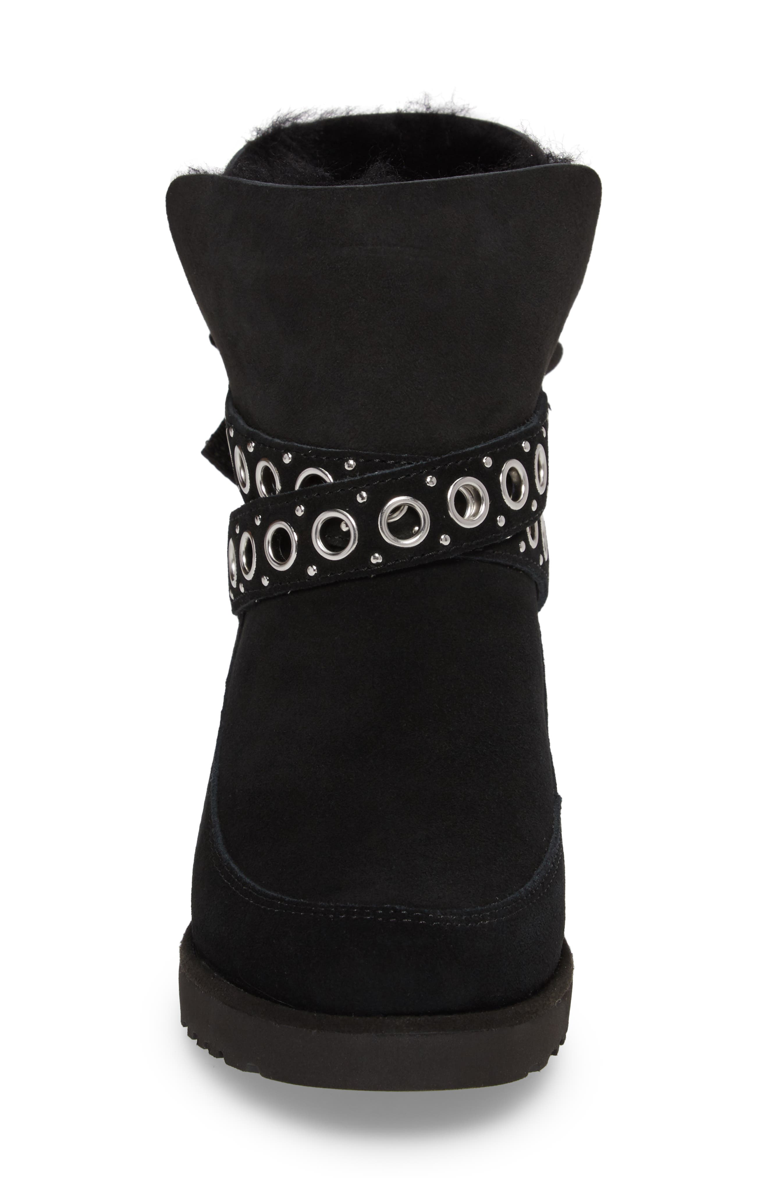 UGG<sup>®</sup> Alisia Grommet Bow Boot, Alternate, color, 