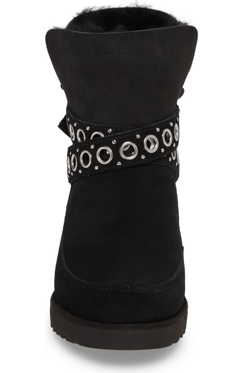 UGG<sup>®</sup> Alisia Grommet Bow Boot, Alternate, color,