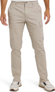 DKNY SPORTSWEAR Powerstretch Flat Front Chino Pants