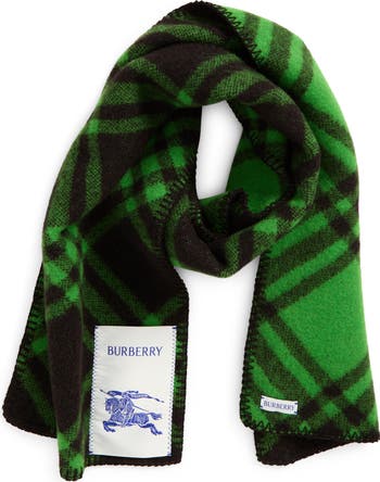スカート Burberry Check wool cashmere scarf skirt Green Burberry Wool Cashmere Scarf Skirt – LOZURI®