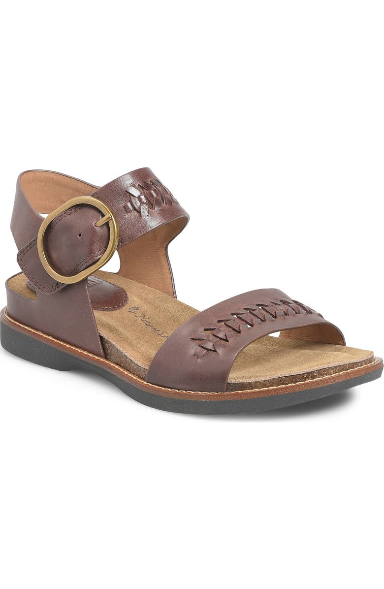 Söfft Bali II Sandal, Main, color, Cocoa Brown