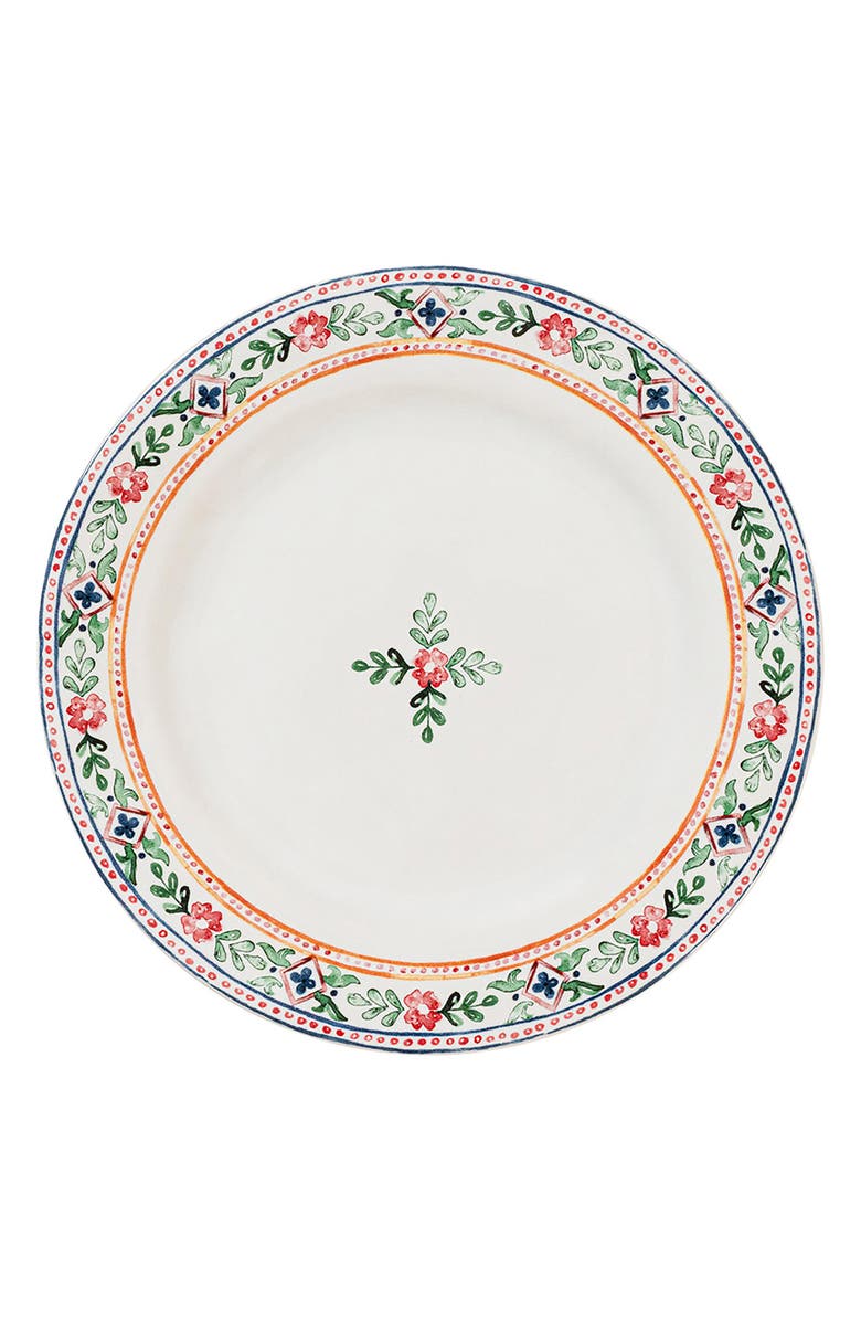 Juliska Heidi Dessert/Salad Plate, Main, color, White Multi