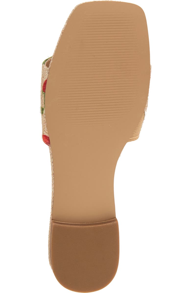 Esprit Rylee Slide Sandal, Alternate, color, Linen/ Strawberry