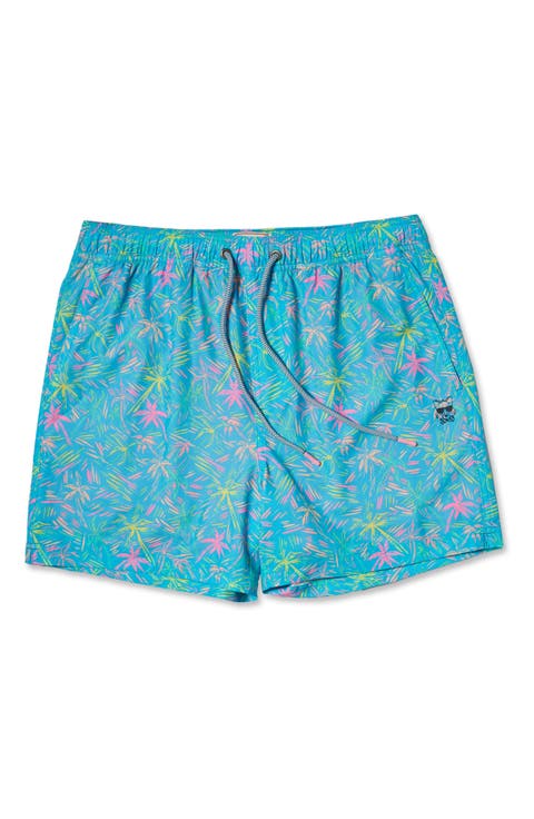 London Palms Happy Hour 5-Inch Swim Trunks