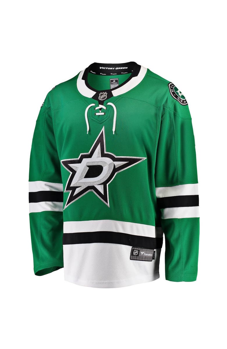 FANATICS Men's Fanatics Green Dallas Stars Breakaway Home Jersey, Alternate, color, 