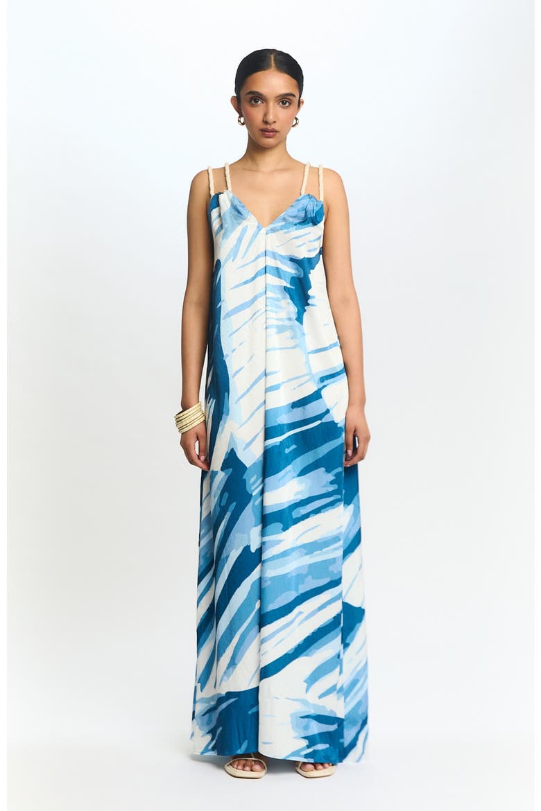 Jwana Rope Dress Loa, Main, color, Loa Blu