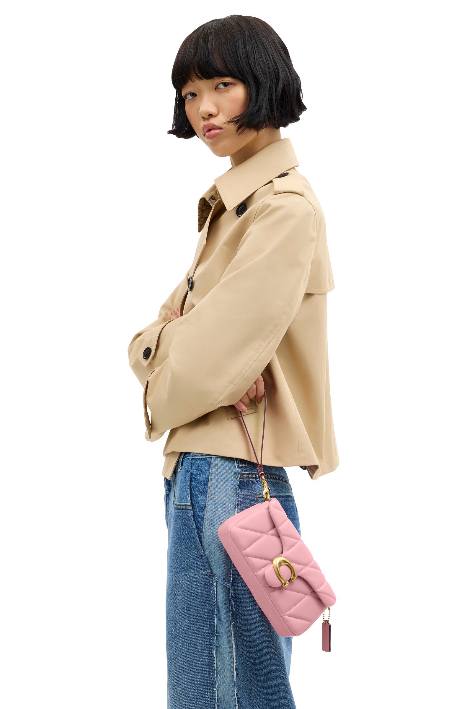 Женские сумки COACH Tabby 19 Quilted Leather Shoulder — фото 7