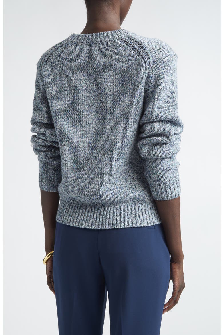 Space Dye Moulin Wool Sweater, Alternate, color, POWDER BLUE MOULIN