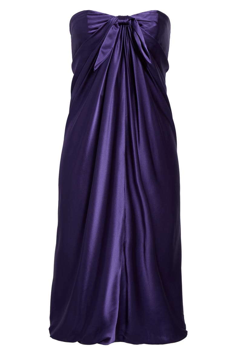 x Alexa Chung Radziwill Strapless Dress, Alternate, color, PURPLE