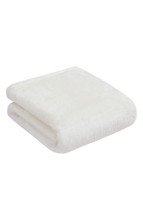 Oversize High Pile Fleece Throw Blanket