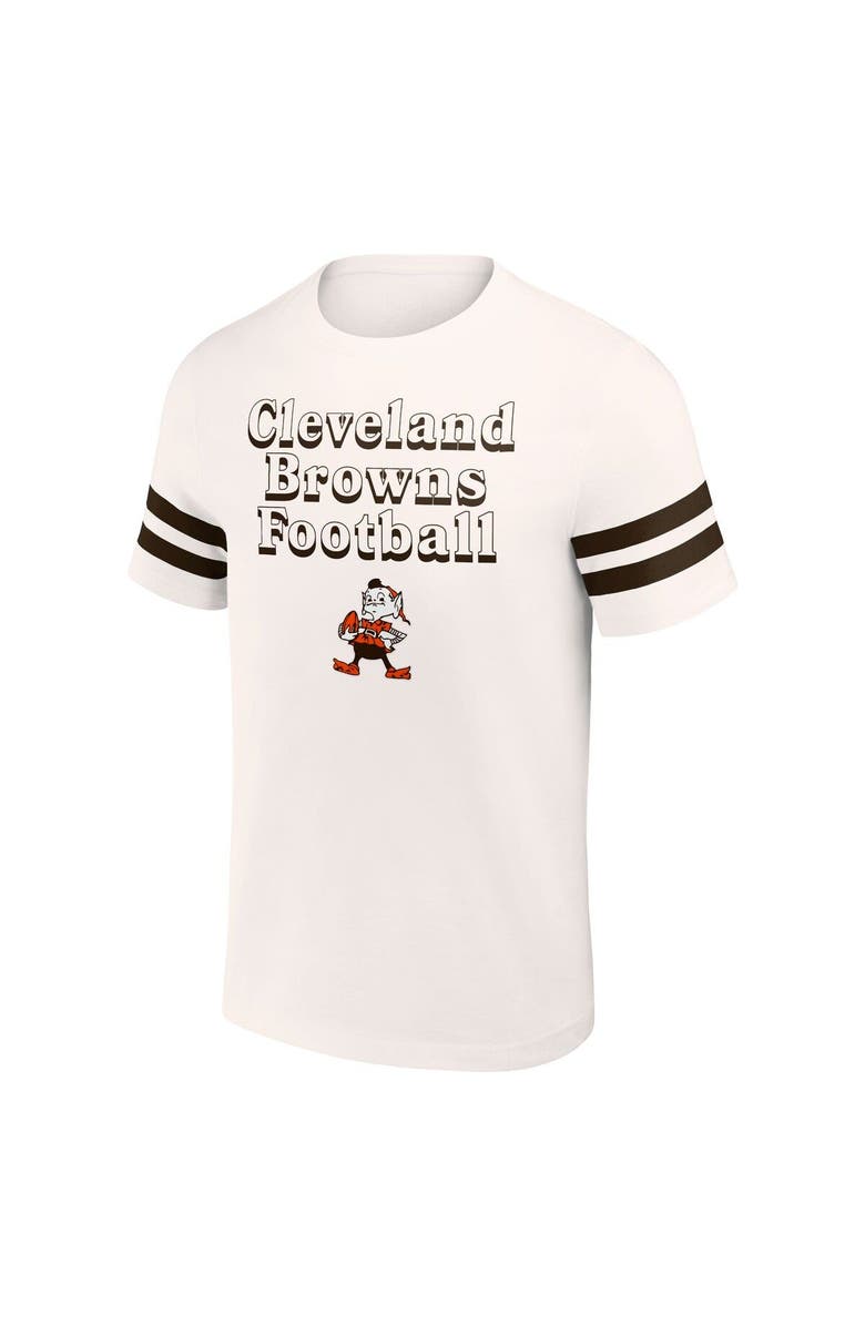 NFL X DARIUS RUCKER Men's NFL x Darius Rucker Collection by Fanatics Cream Cleveland Browns Vintage T-Shirt, Alternate, color, Cream