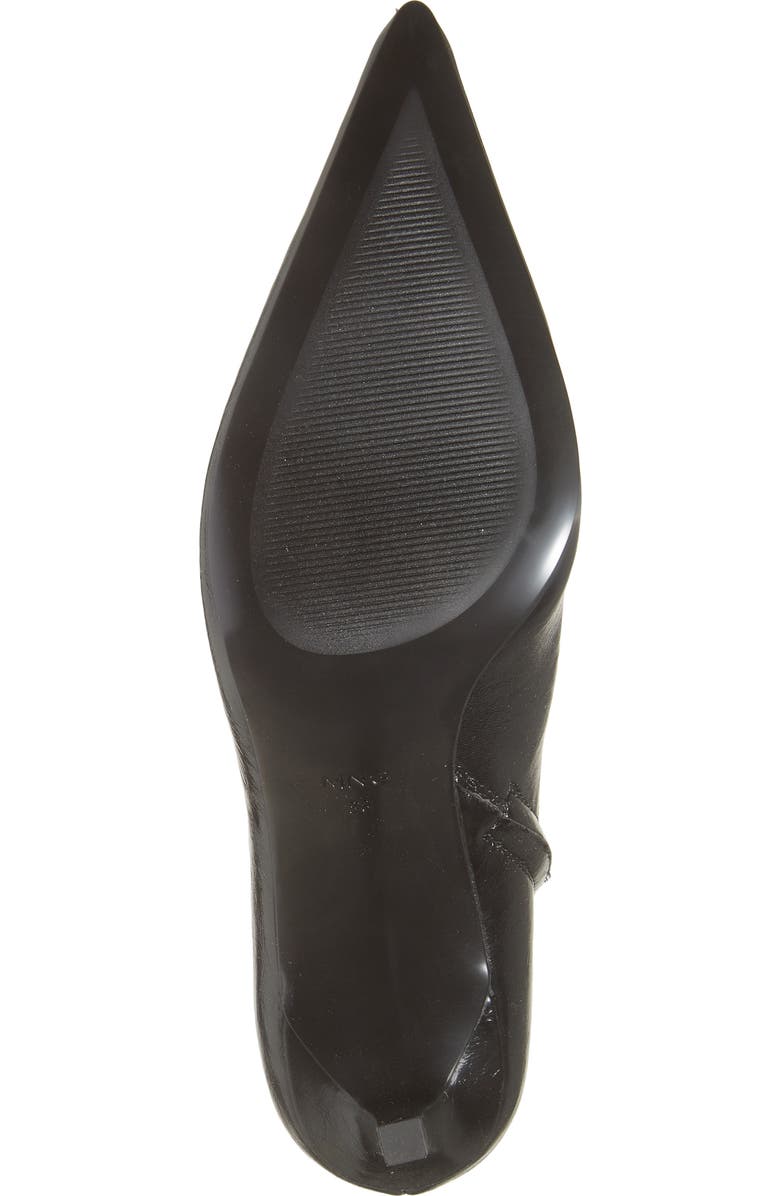 MANGO Valle Pointed Toe Bootie, Alternate, color, Black