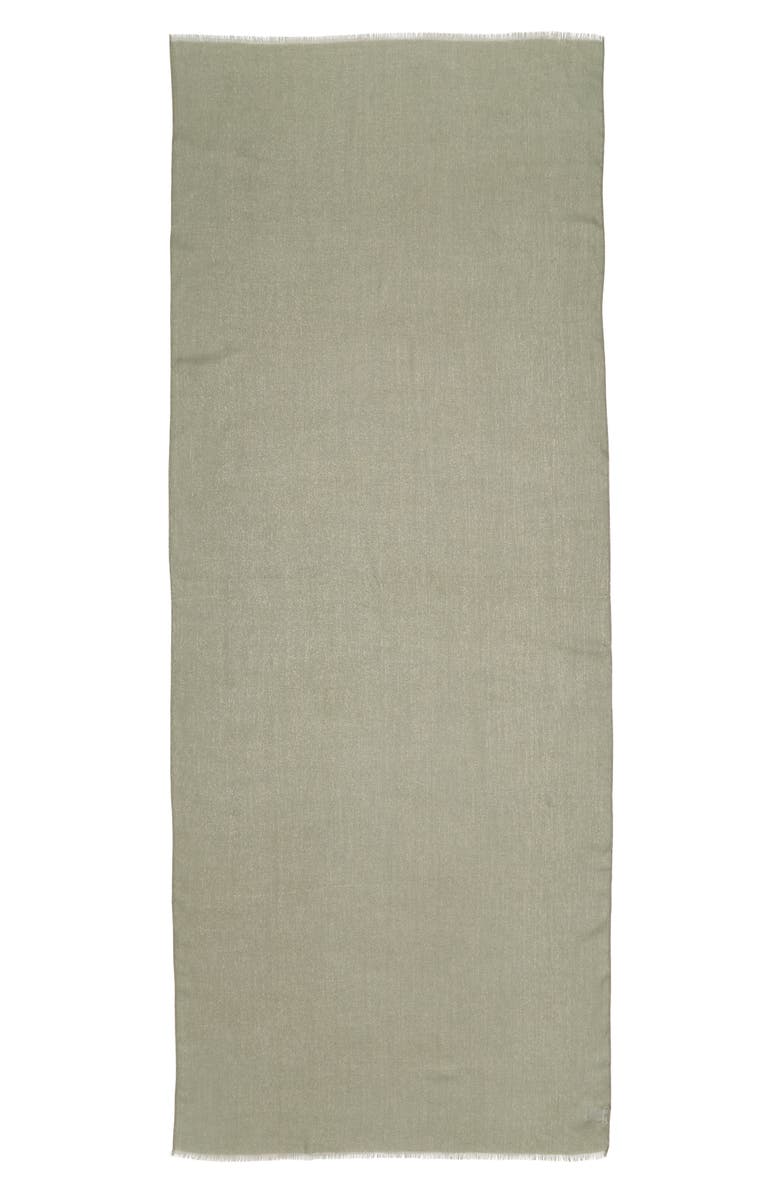 Brunello Cucinelli Sparkling Cashmere & Silk Scarf, Main, color, C6896 Bamboo