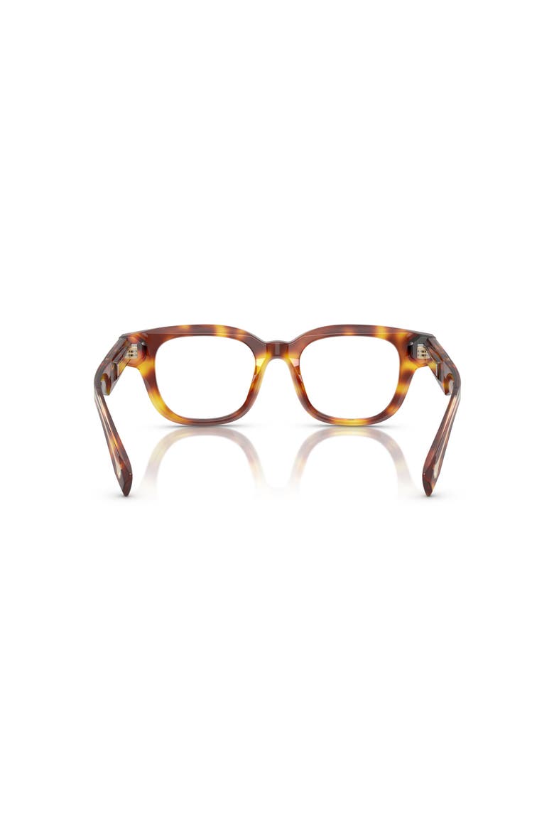 48mm Rectangle optical glasses, Alternate, color, Tortoise