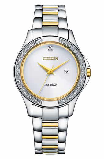 Citizen Diamond Two-Tone Bracelet Watch, 32mm
