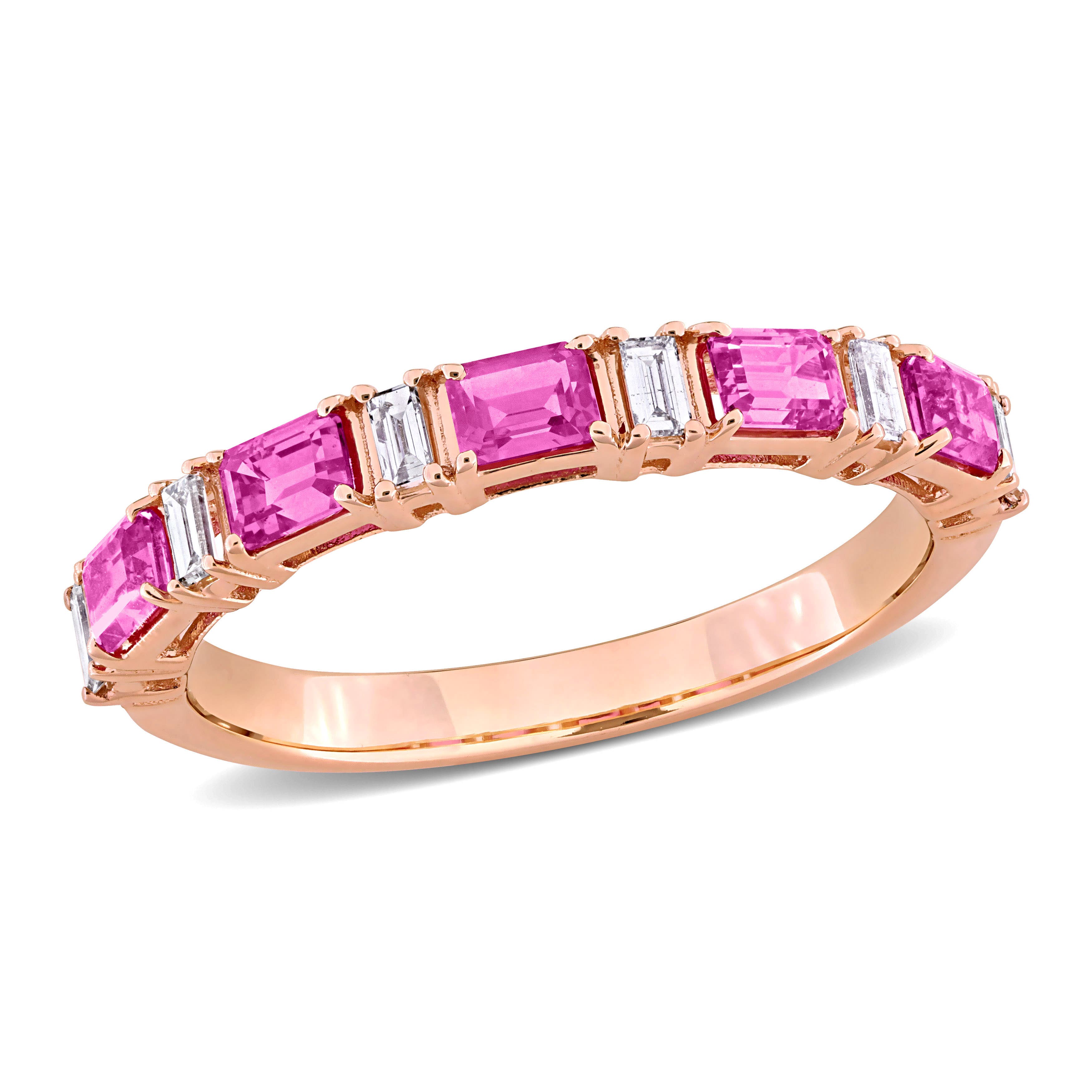 selected Pink Sapphire/Rose Gold