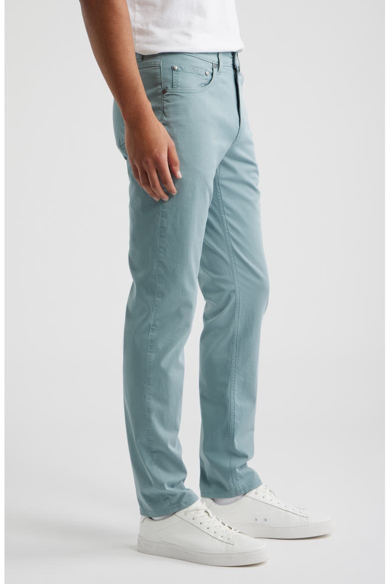 Stretch Cotton Pants, Alternate, color, SHARK