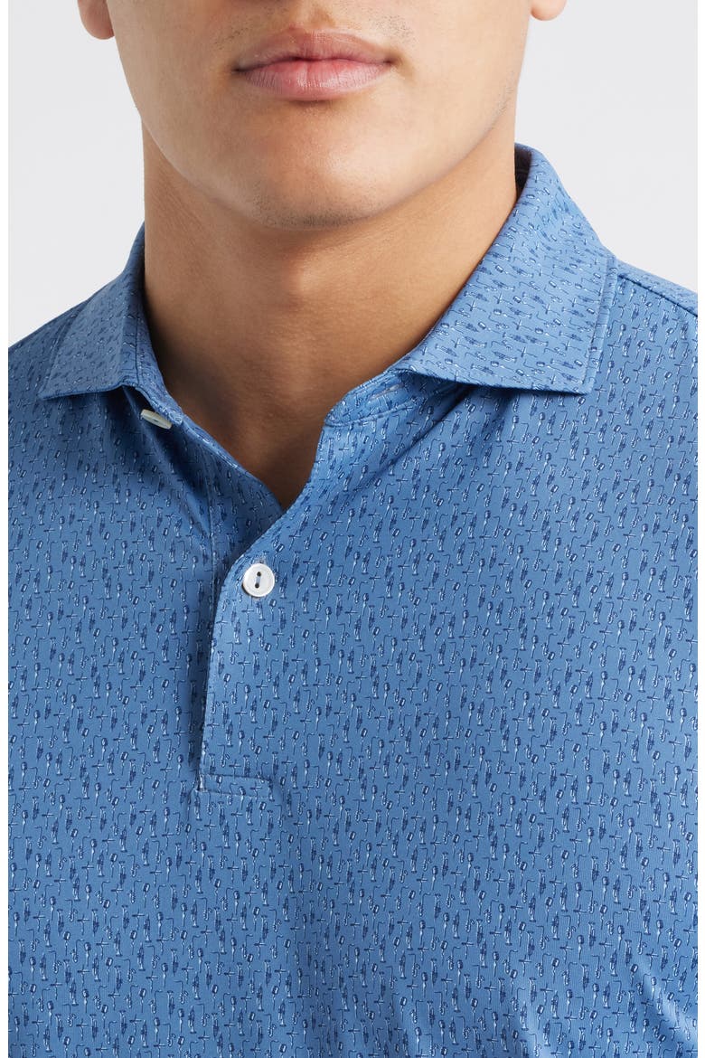 Jazz Club Performance Jersey Golf Polo, Alternate, color, STORM
