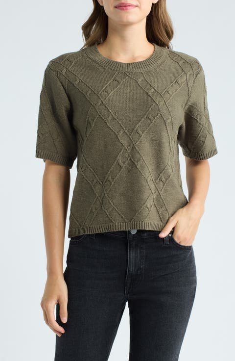 Diamond Stitch Sweater