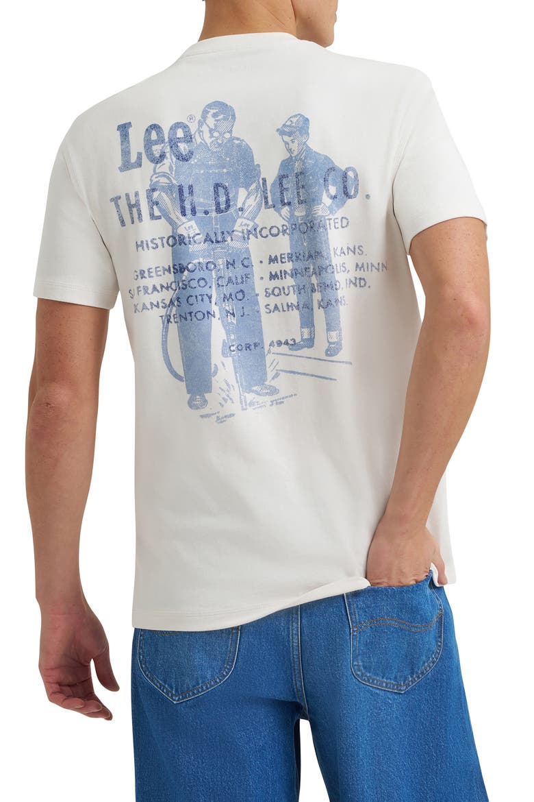 Crewneck Graphic T-Shirt, Alternate, color, ECRU