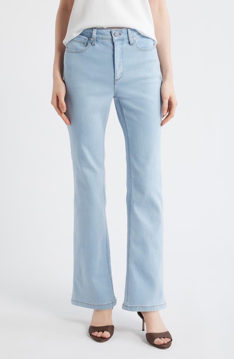 Anne Klein Leo High Waist Bootcut Jeans, Main, color, Huntington Wash