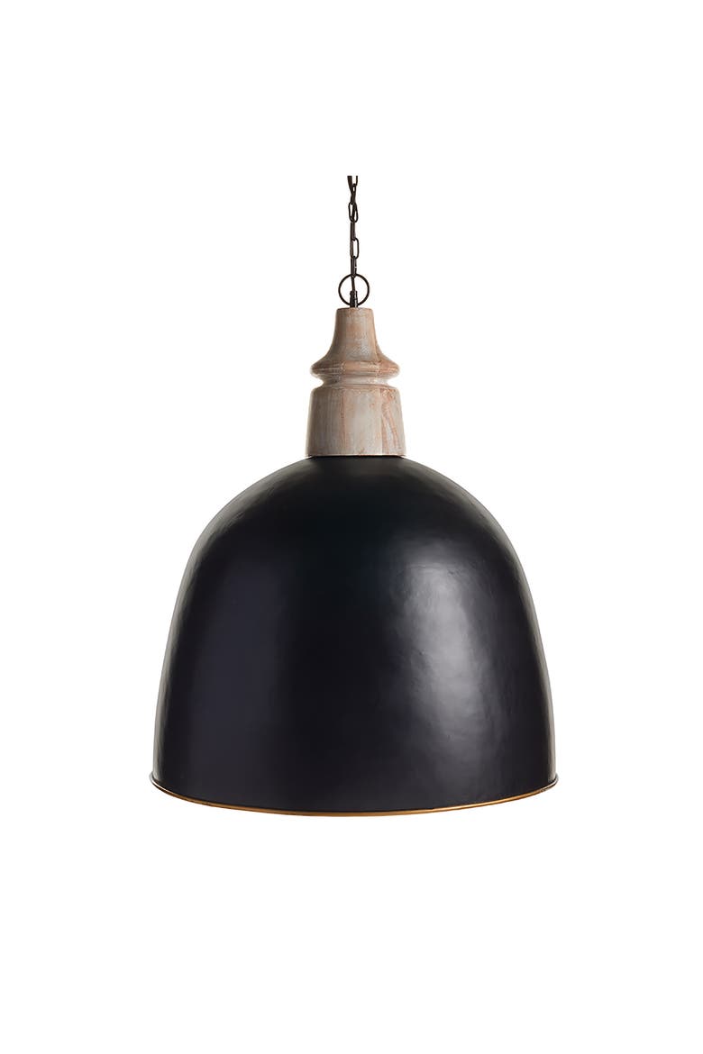 Byzantine Grand Dome Pendant, Main, color, Black