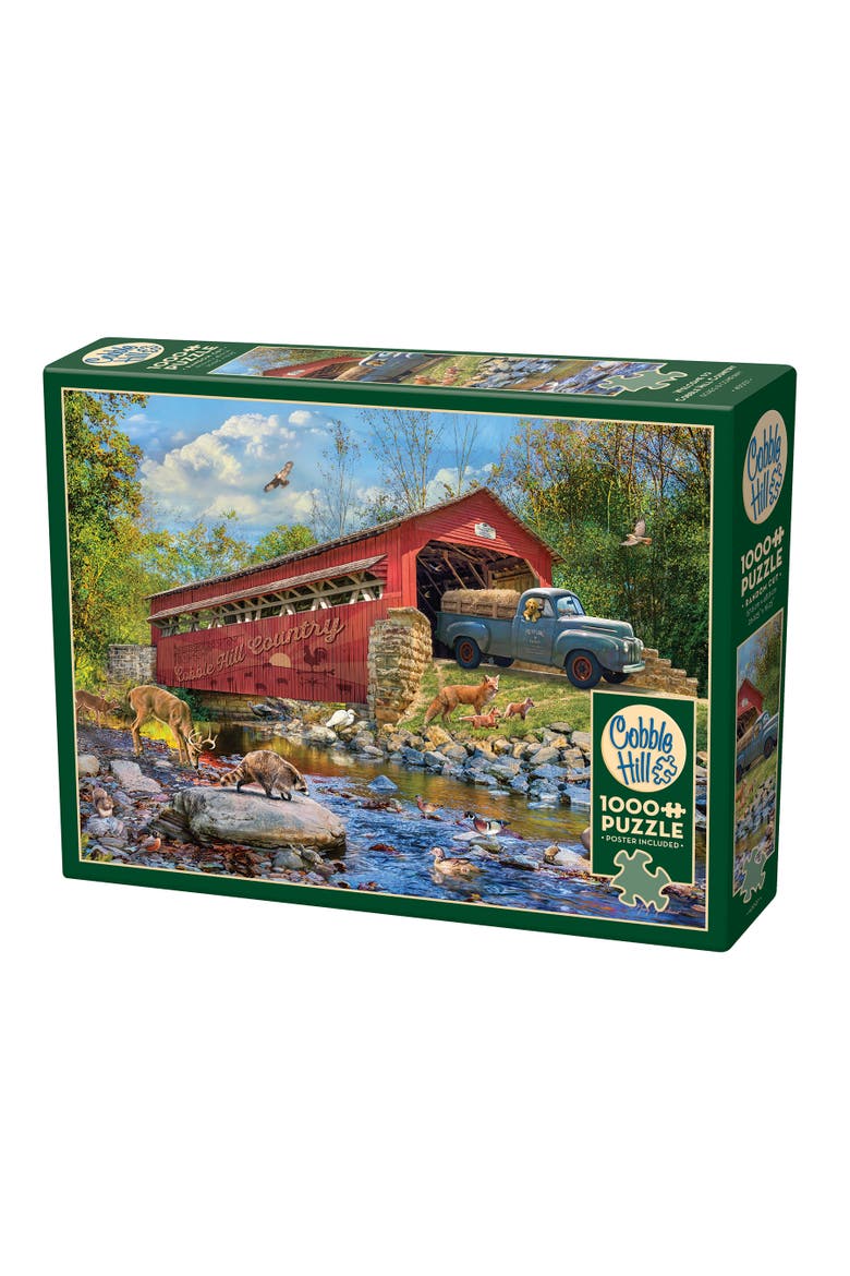 Welcome To Cobble Hill Country 1000 Piece Puzzle, Main, color, Multicolored