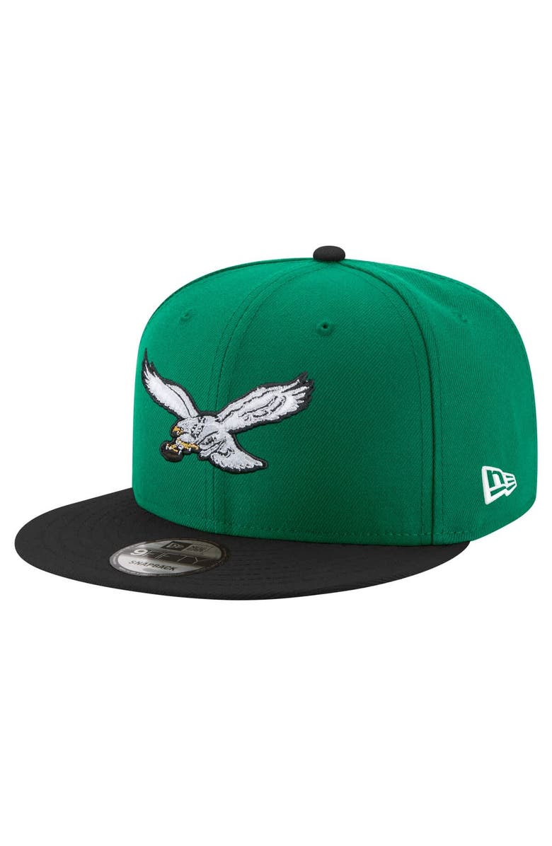 New Era Men's New Era Midnight Green/Black Philadelphia Eagles Super Bowl LIX Champions Historic Side Patch 9FIFTY Snapback Hat, Alternate, color, 