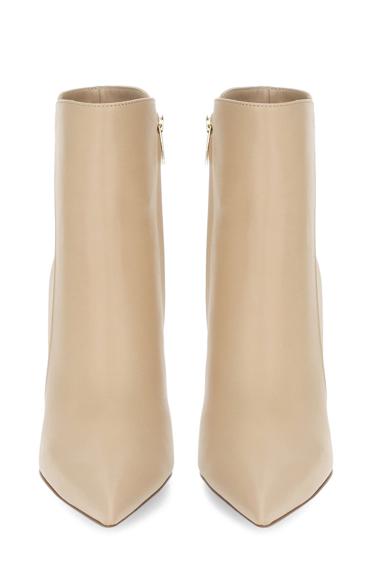 Sofia Bootie, Alternate, color, Beige Calf Leather