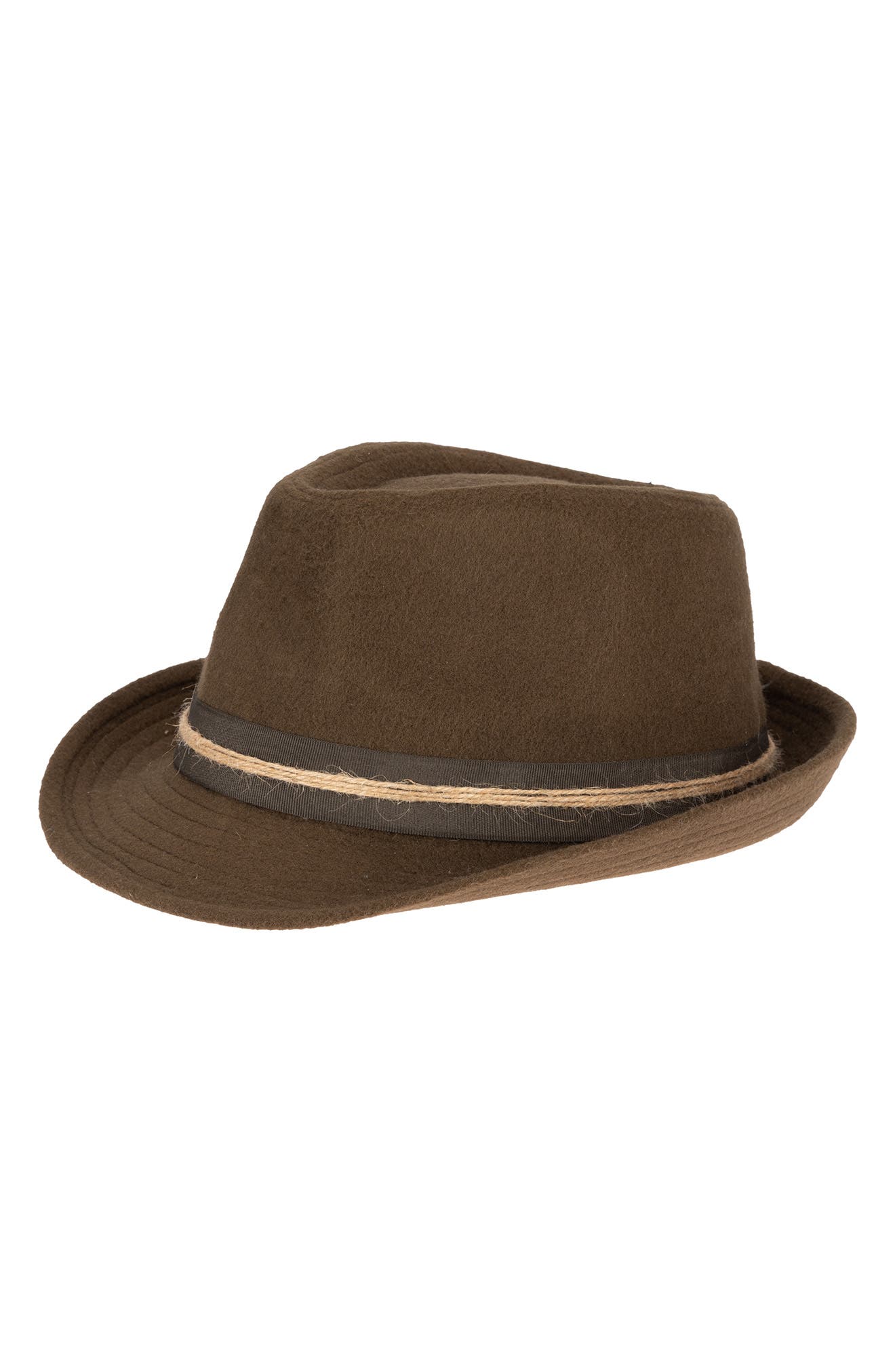 San Diego Hat Stingy Curved Brim Fedora