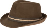 San Diego Hat Stingy Curved Brim Fedora