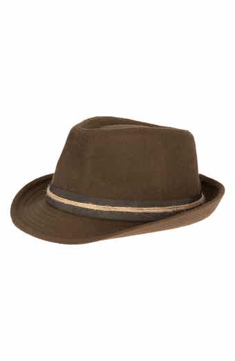 San Diego Hat Stingy Curved Brim Fedora