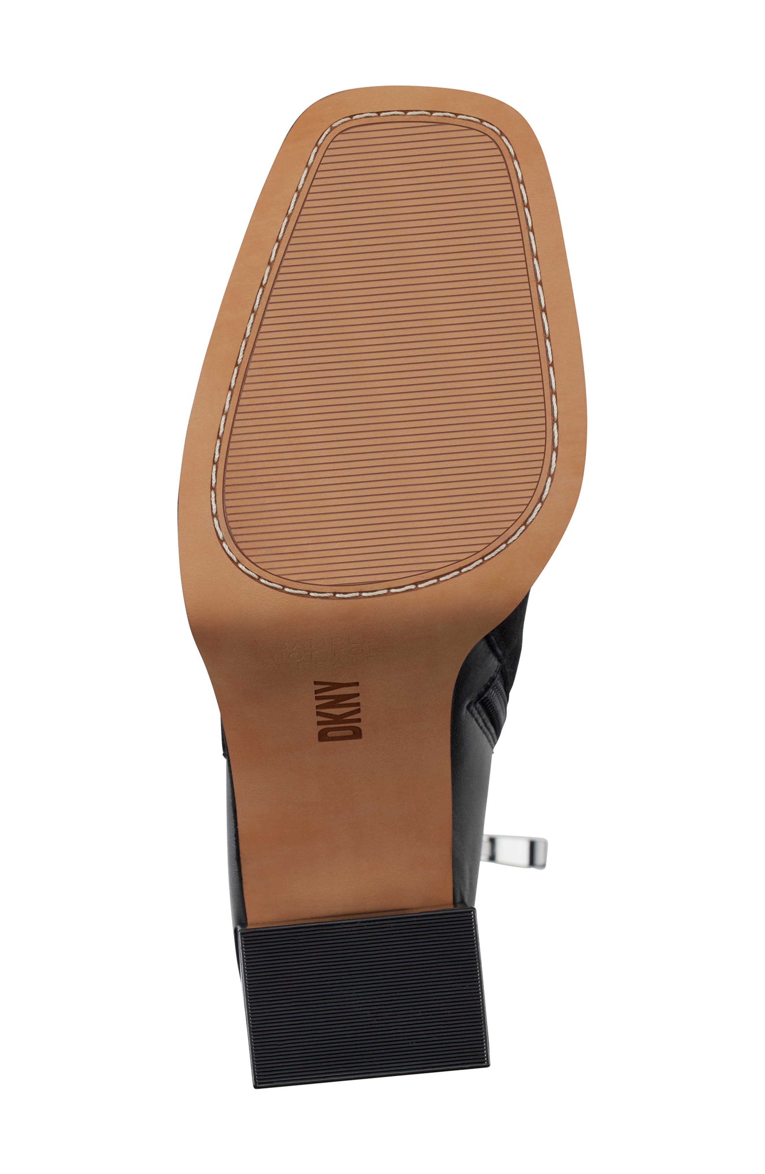 DKNY Felice Square Toe Boot, Alternate, color, 